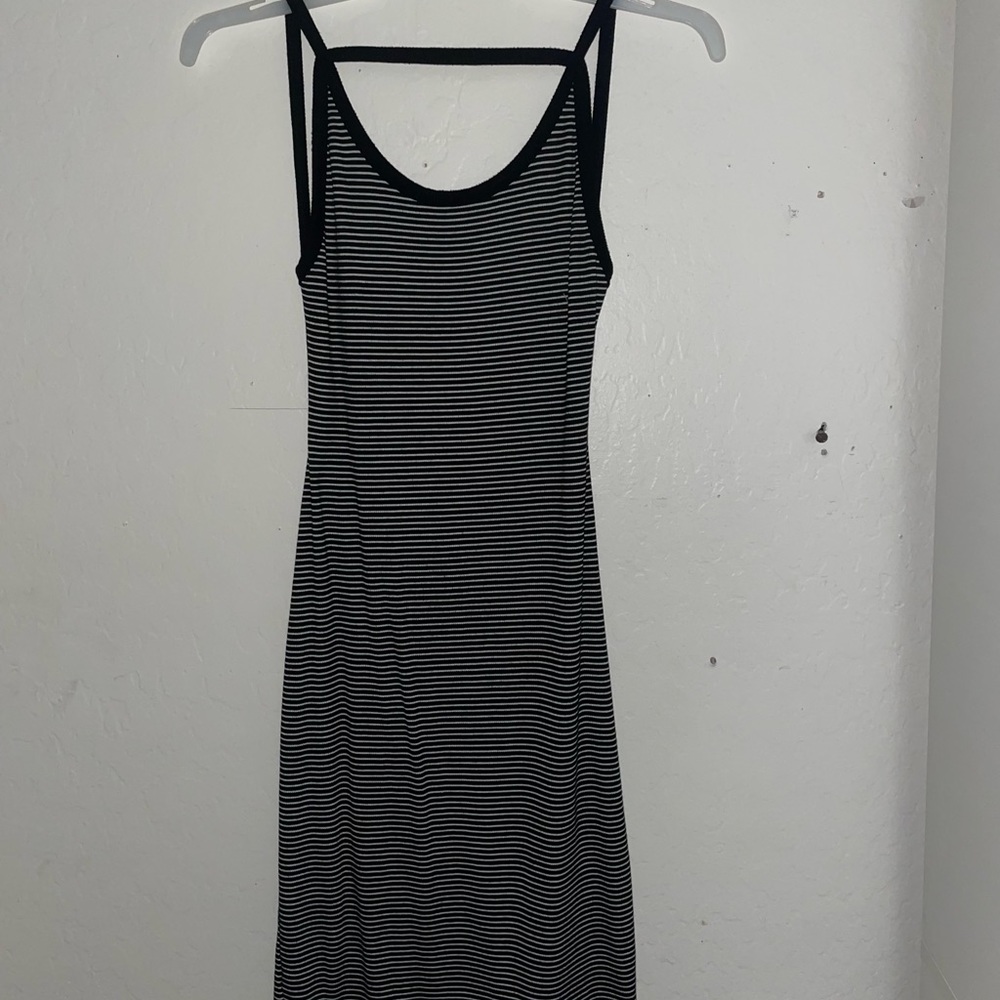 Open back dress